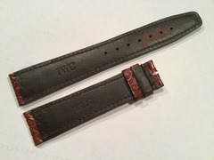 IWC Lederband Krokodil 18 mm braun