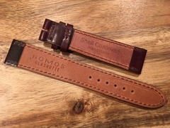 Nomos Uhrenarmband Shell Cordovan 18 mm