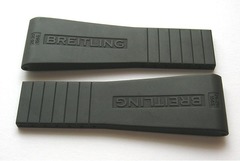 Breitling Diver PRO III 156S Kautschuk-Faltschließenband 26-20 mm schwarz