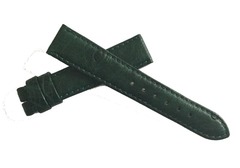 Chronoswiss Uhrenarmband Strauß 16 mm grün kurz