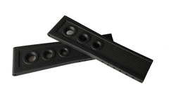 Breitling Ocean Racer schwarz 201S Kautschuk-Faltschließenbandteile 24-20 mm