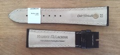 Maurice Lacroix Miros Lederband 22 mm braun