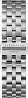 STERNGLAS Uhrenarmband »Metallband silber, SBA00/500«