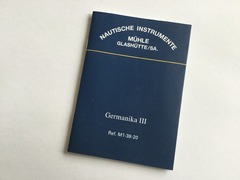 [Verkauft] Mühle Glashütte Gebrauchsanweisung Germanika III Ref. M1-38-20