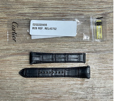 Cartier Santos (WSSA0018) Alligatorlederband schwarz