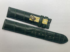 [Verkauft] Chronoswiss Uhrenarmband 18/18 mm Alligator Grün